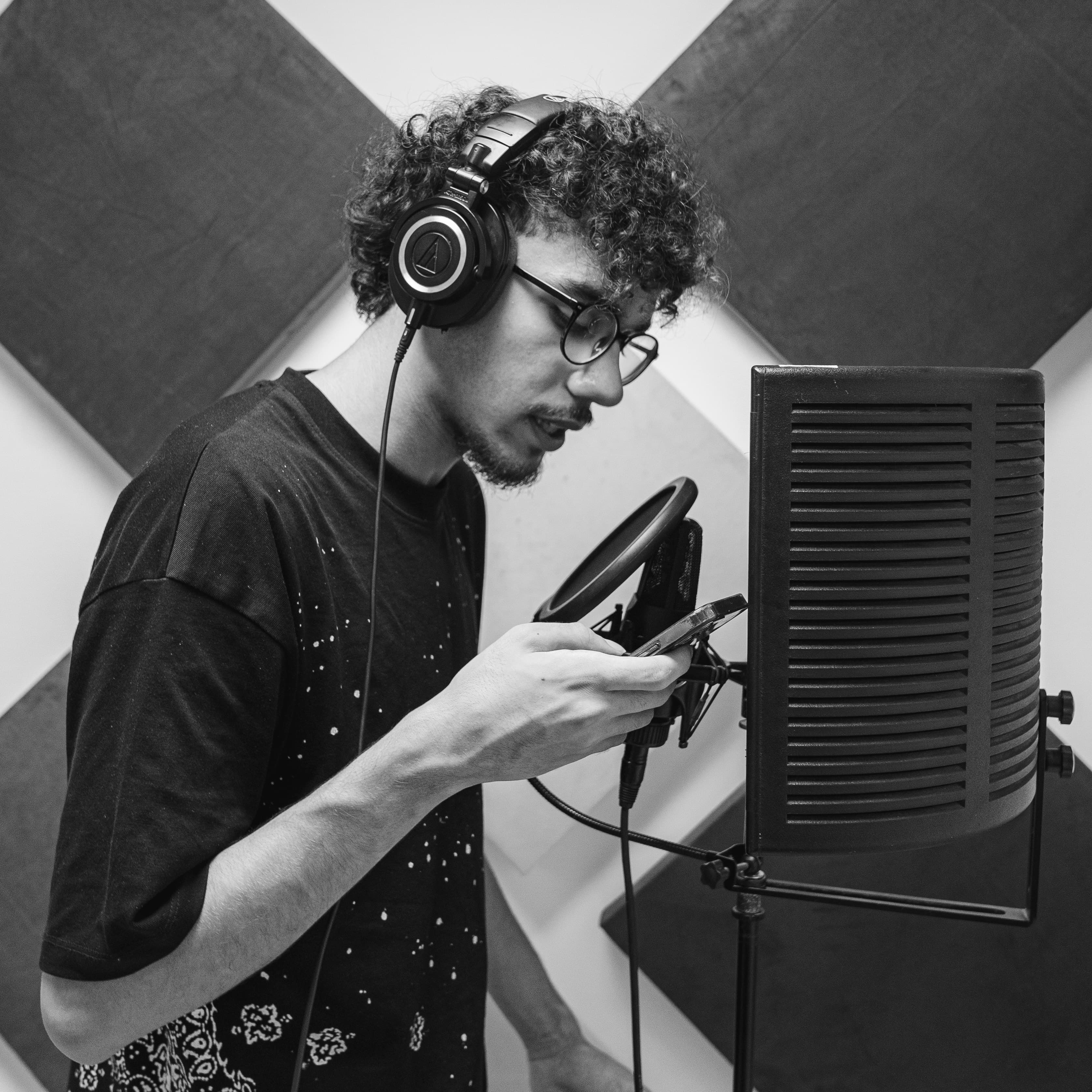 Session au studio Wardd