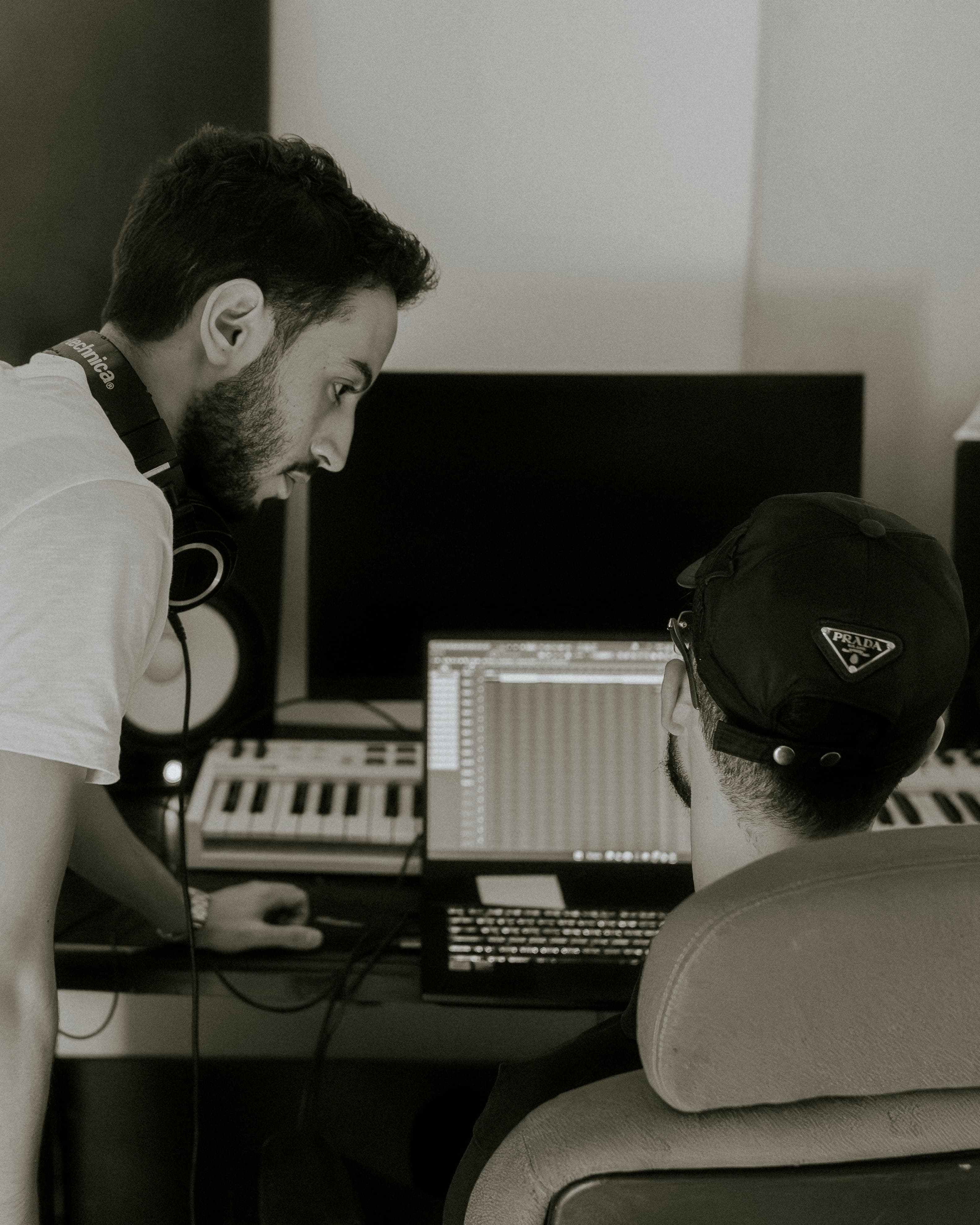 Session au studio Wardd
