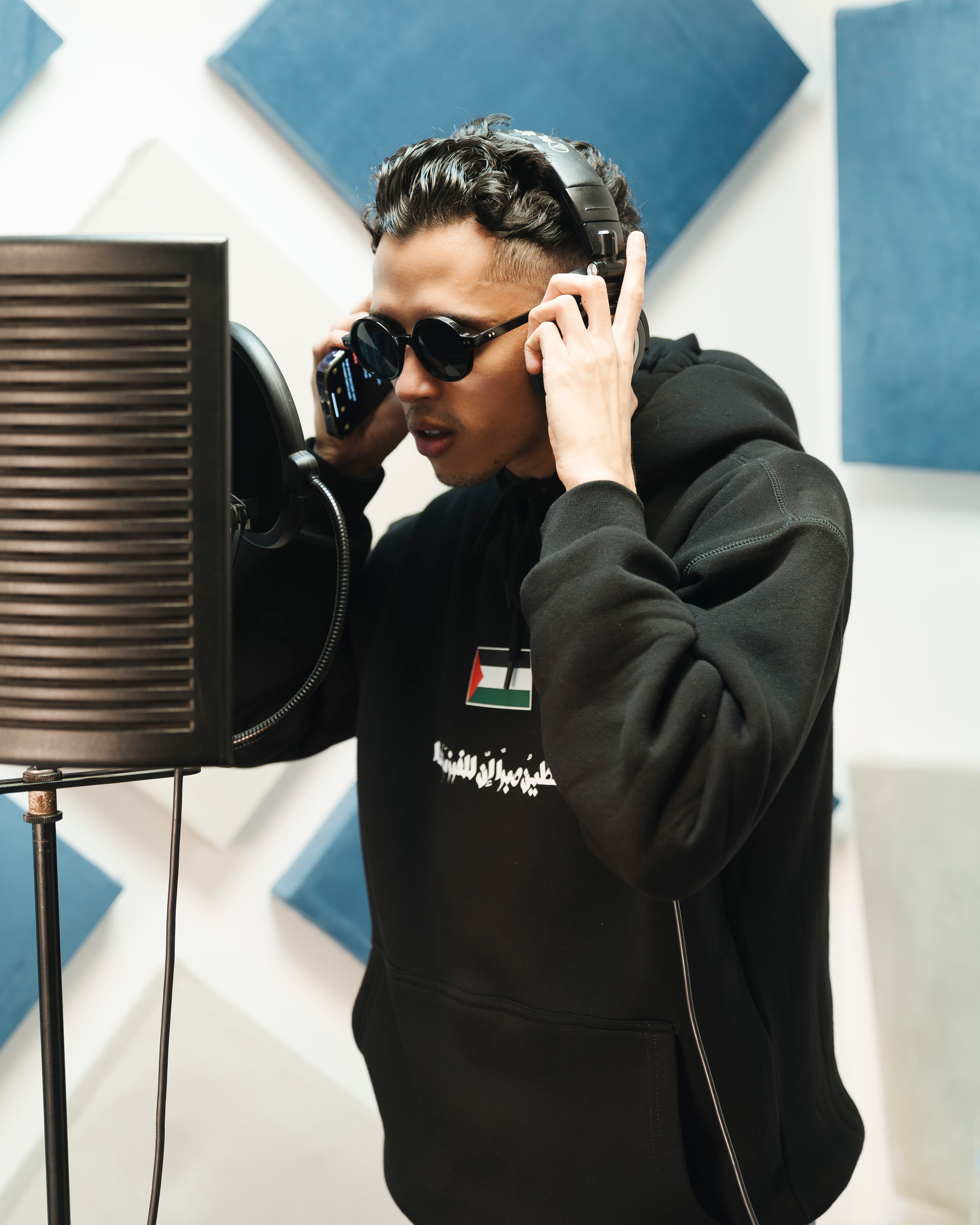Session au studio Wardd