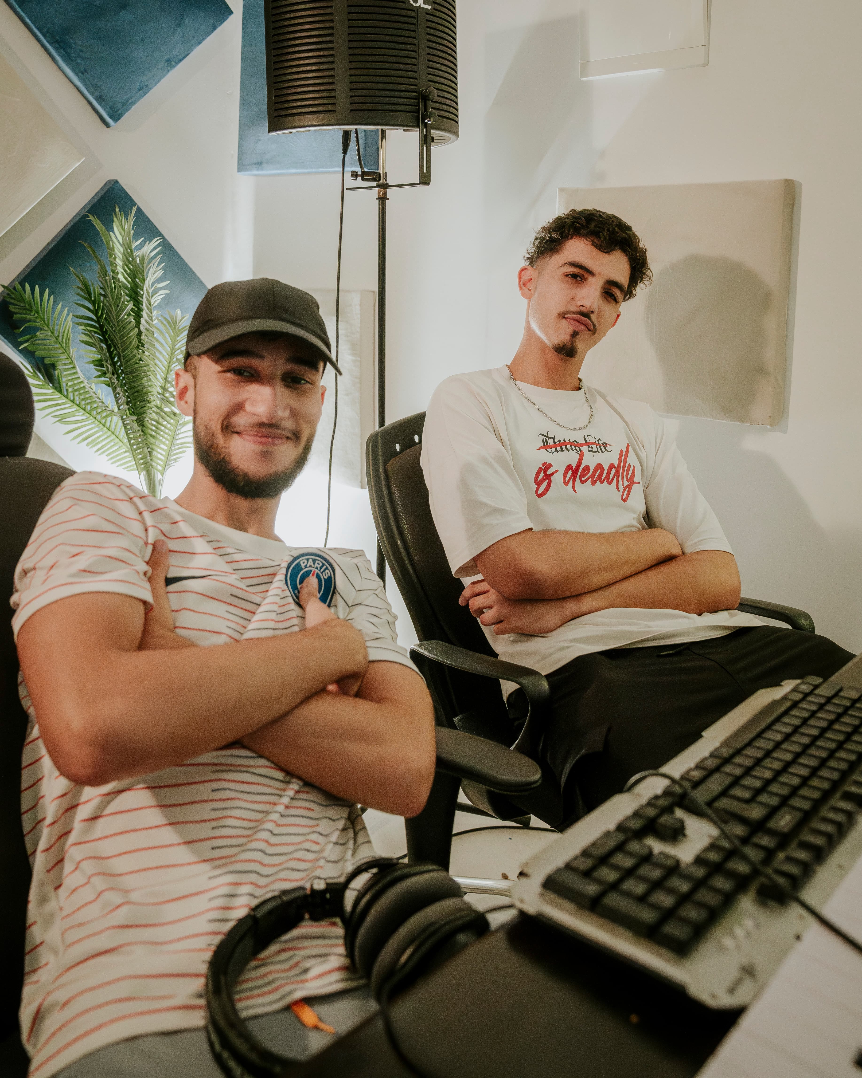 Session au studio Wardd